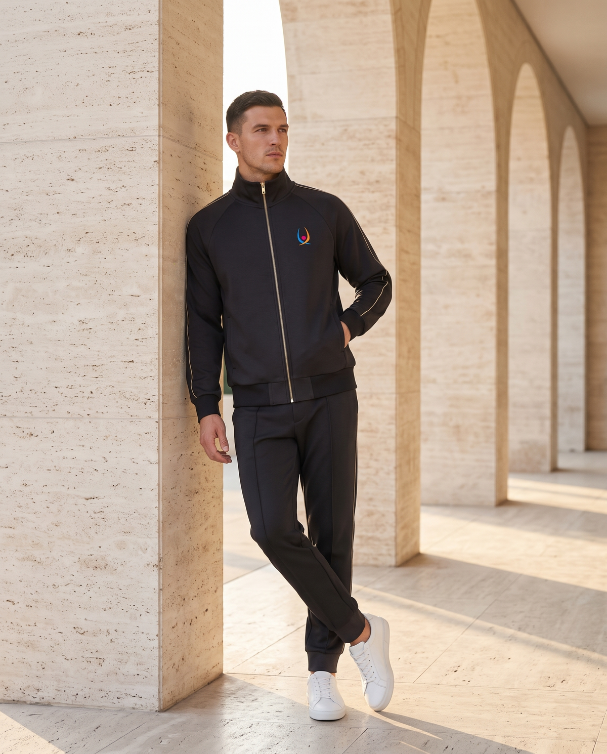 Funnel Neck Track Suit