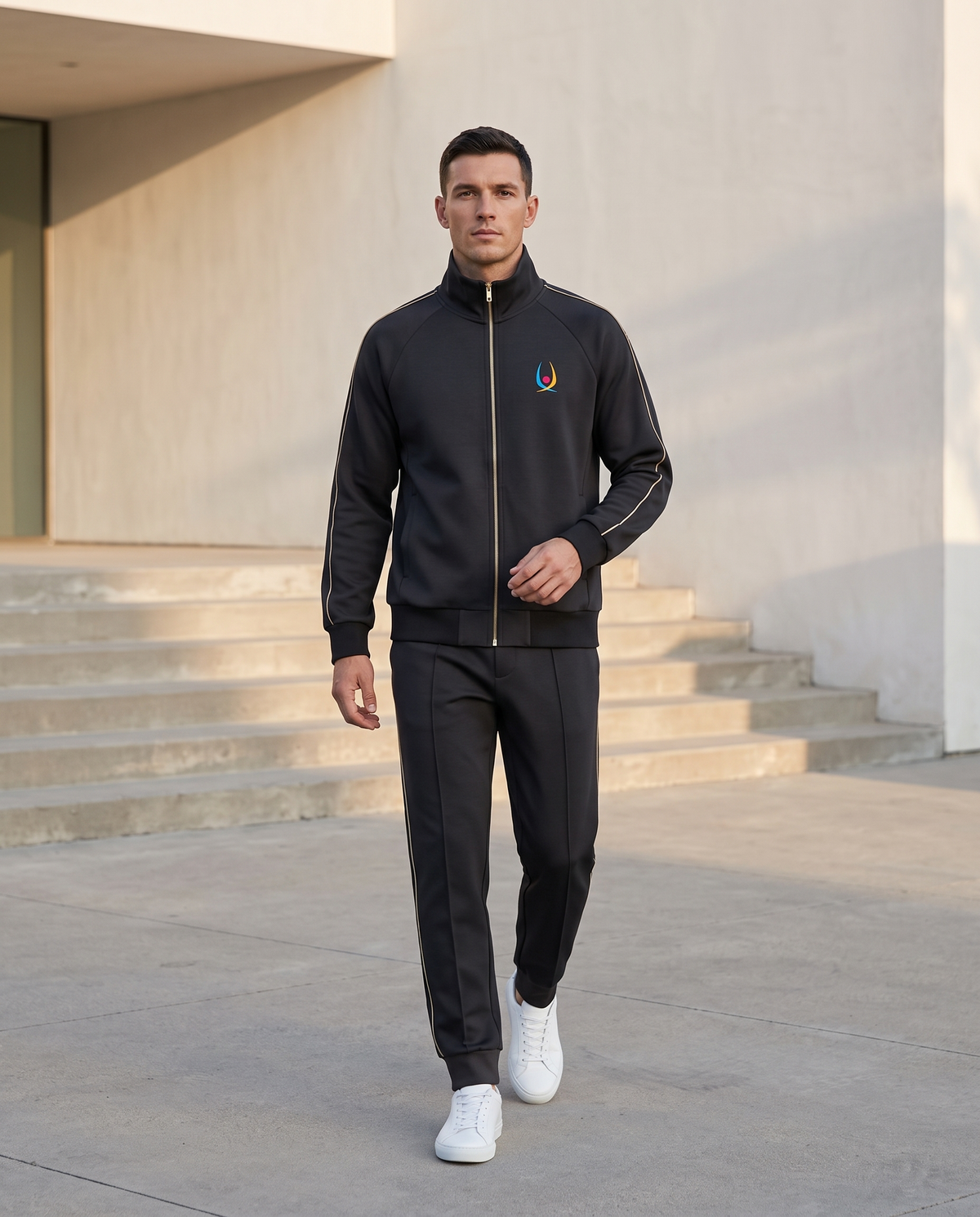 Funnel Neck Track Suit
