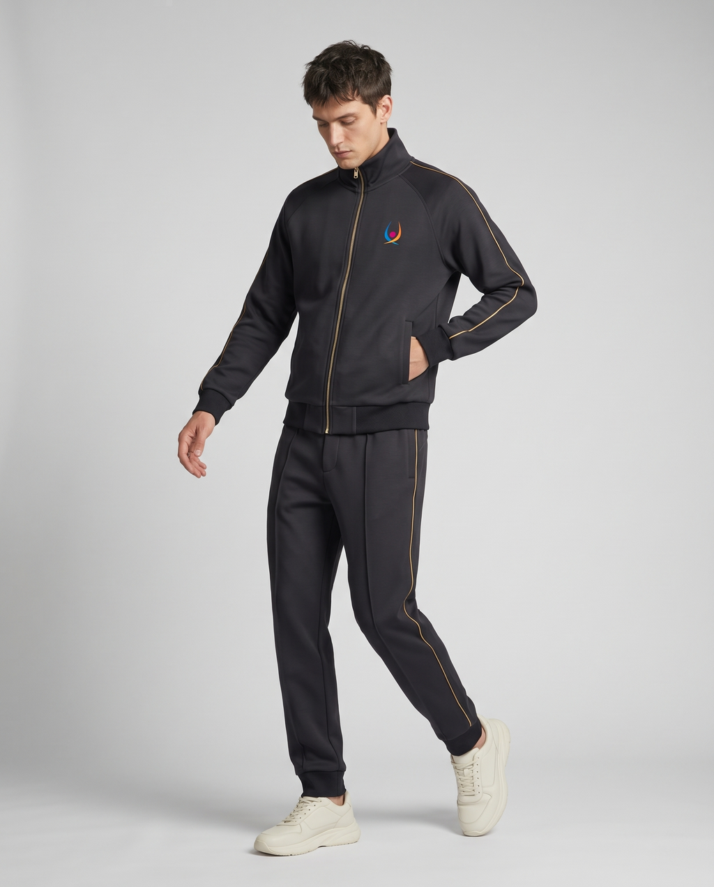Funnel Neck Track Suit
